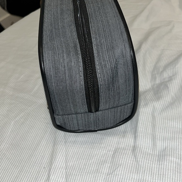 BVLGARI Silver Leather Travel Bag - Picture 4 of 7